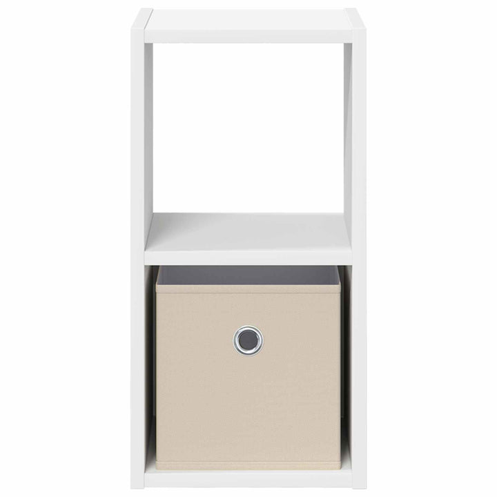 Sengebord 2 pcs Hvid 25,5 x 22 x 49,5 cm Konstrueret træ