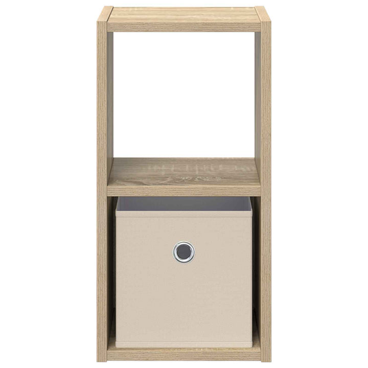 Sengebord 2 pcs Sonoma eg 25,5 x 22 x 49,5 cm Konstrueret træ