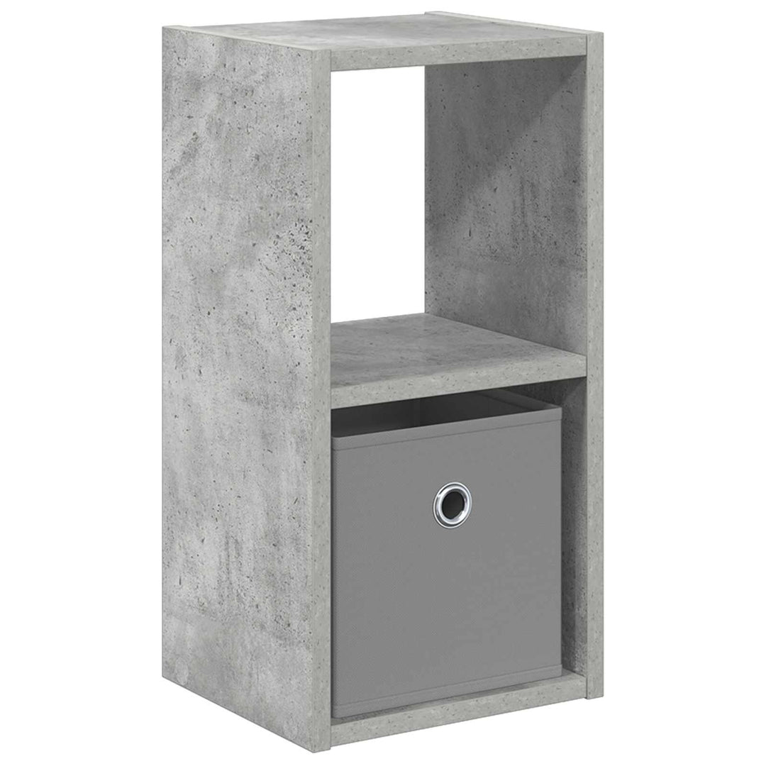 Sengebord Beton Grå 25,5 x 22 x 49,5 cm Konstrueret træ