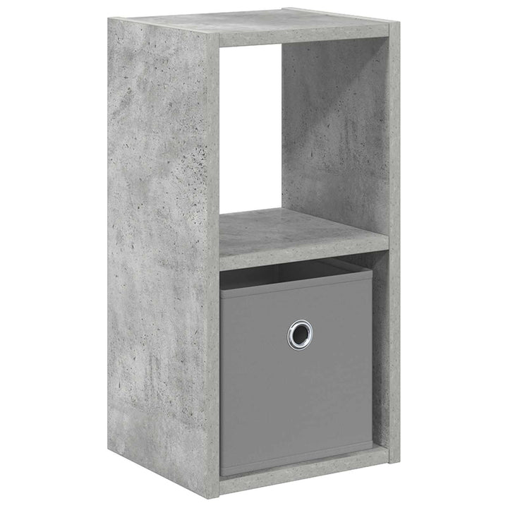 Sengebord Beton Grå 25,5 x 22 x 49,5 cm Konstrueret træ
