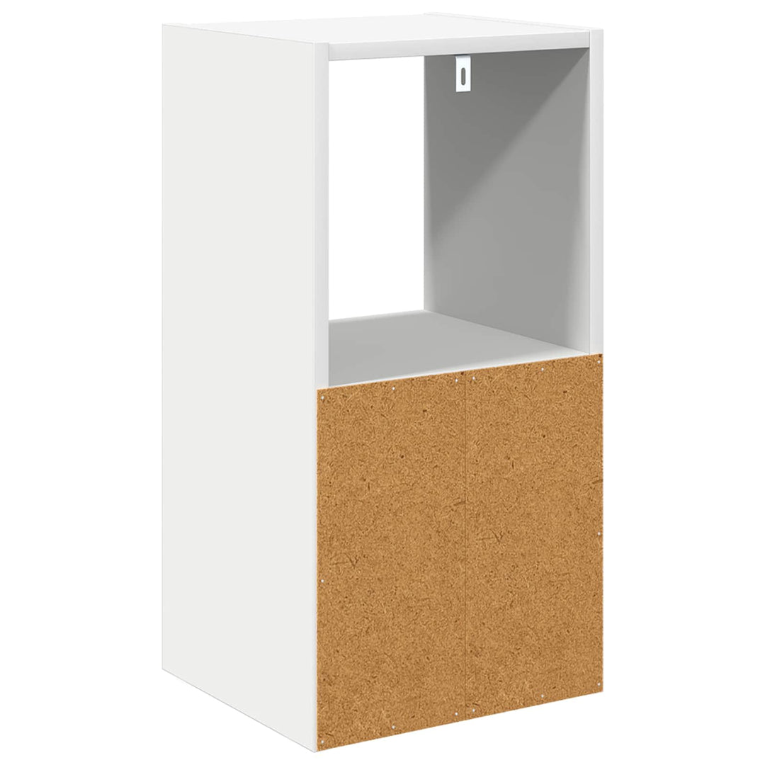 Sengebord med skuffe Hvid 30,5 x 27 x 59,5 cm Konstrueret træ