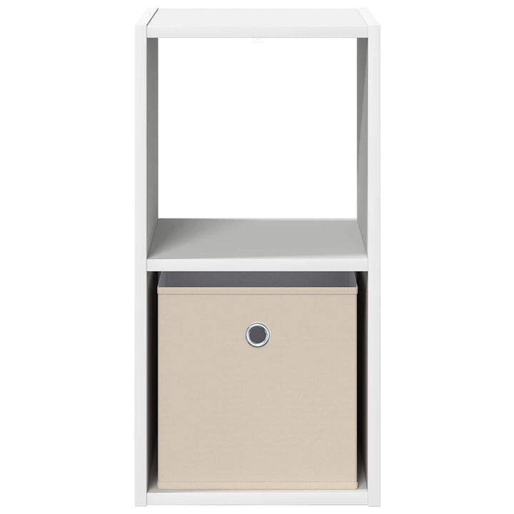 Sengebord 2 pcs Hvid 30,5 x 27 x 59,5 cm Konstrueret træ