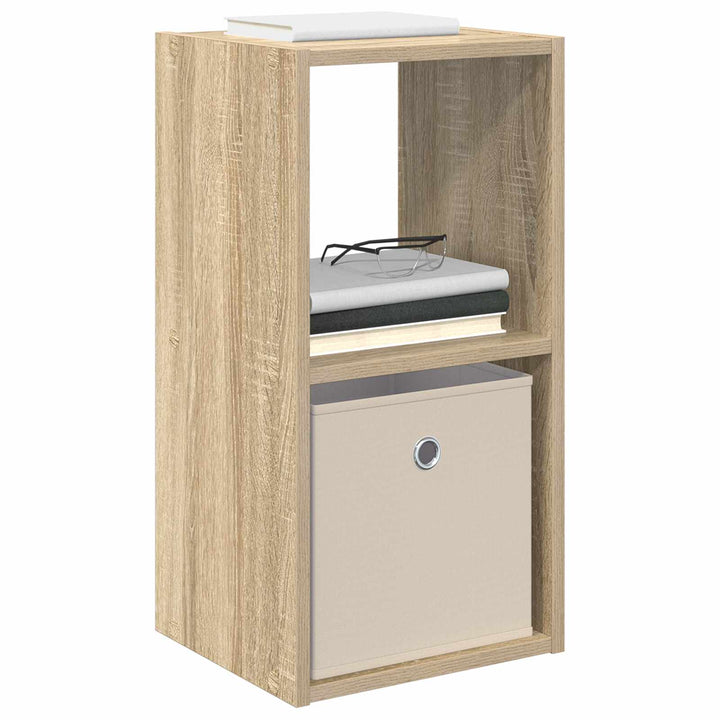 Sengebord 2 stk. Sonoma eg 30,5 x 27 x 59,5 cm Konstrueret træ