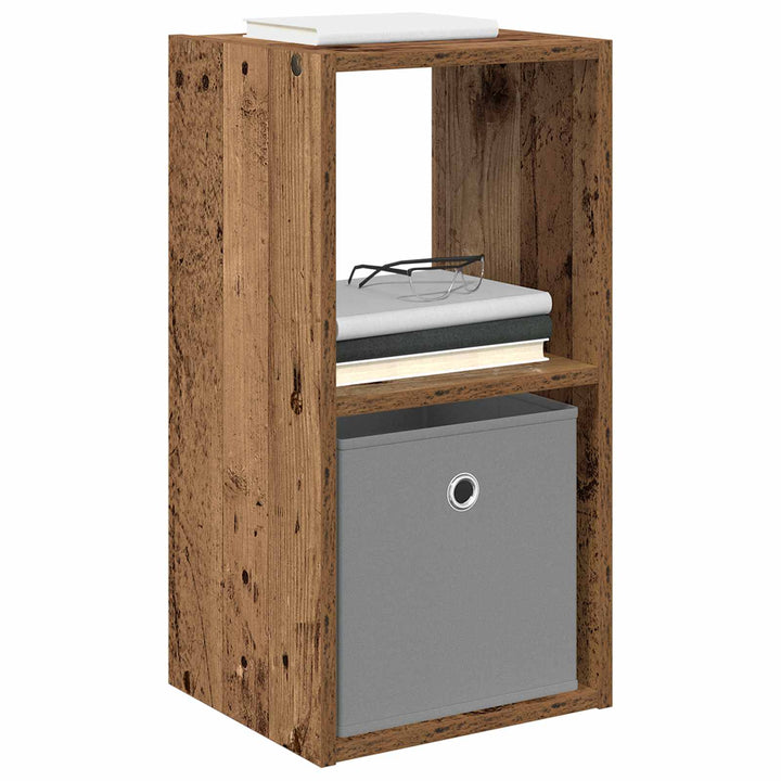 Sengebord 2 pcs Gammelt træ 30,5 x 27 x 59,5 cm Konstrueret træ