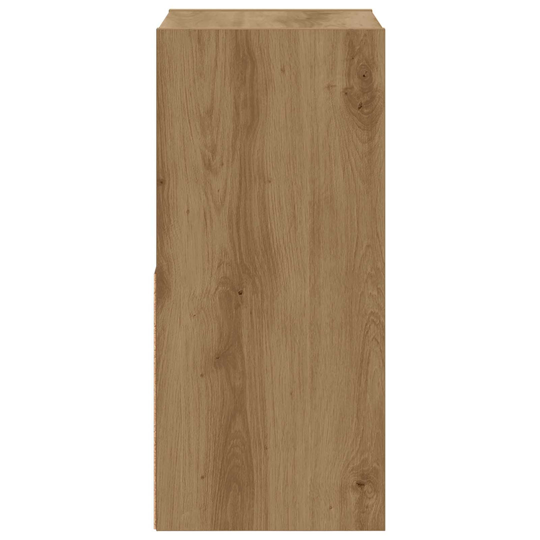 Sengebord Artisan Egetræ 30,5 x 27 x 59,5 cm Konstrueret træ