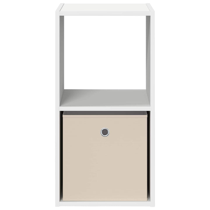 Sengebord 2 pcs Hvid 35 x 32 x 68,5 cm Konstrueret træ