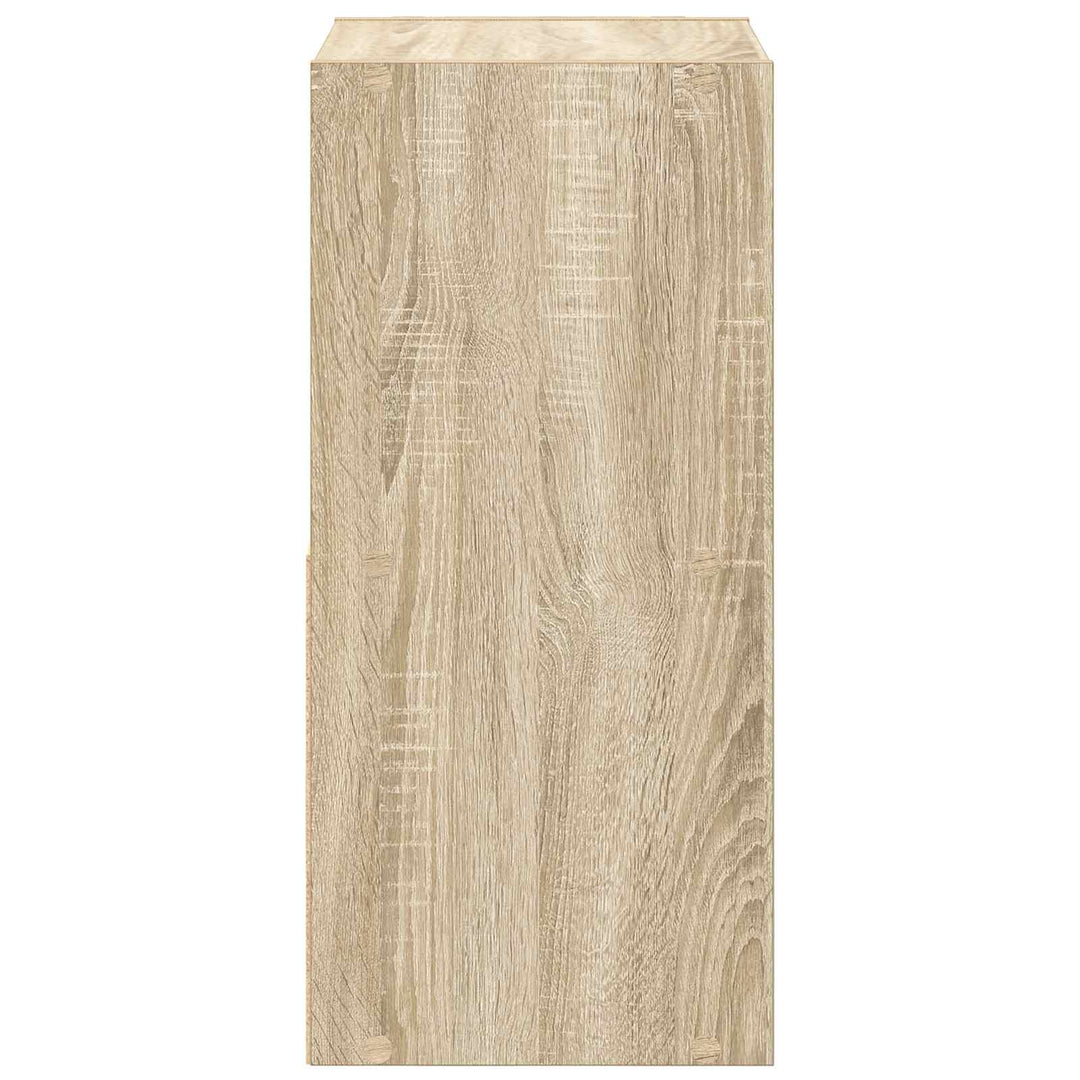 Sengebord Sonoma eg 35 x 32 x 68,5 cm Konstrueret træ