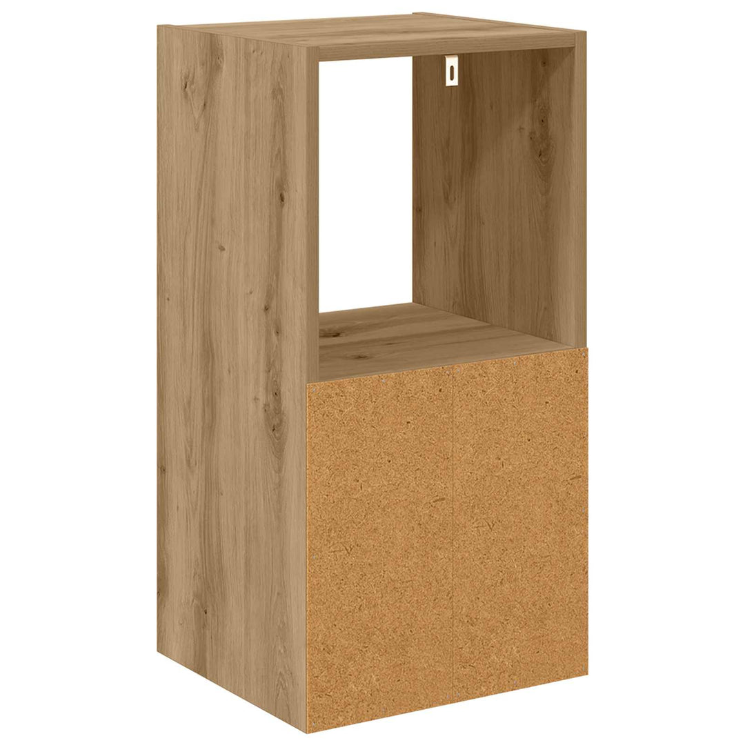Sengebord med skuffe 2 pcs Artisan Egetræ 35 x 32 x 68,5 cm