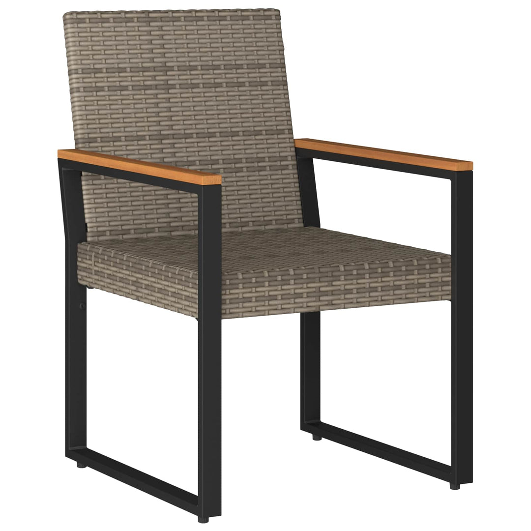 Have møbel sæt 3 stk. Grå og Marineblå polyrattan