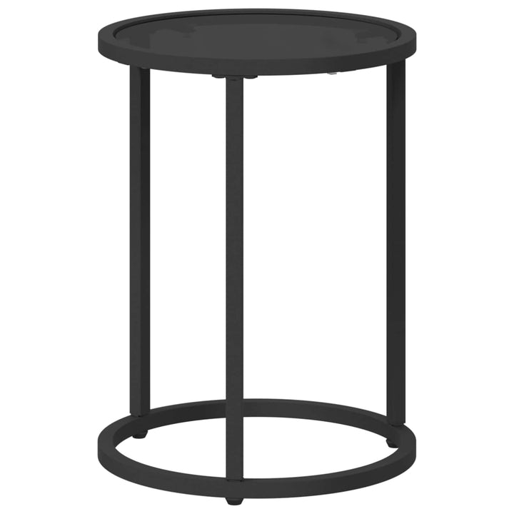 Kaffebord Sæt 2 stk. 55 x 55 x 45 cm stål
