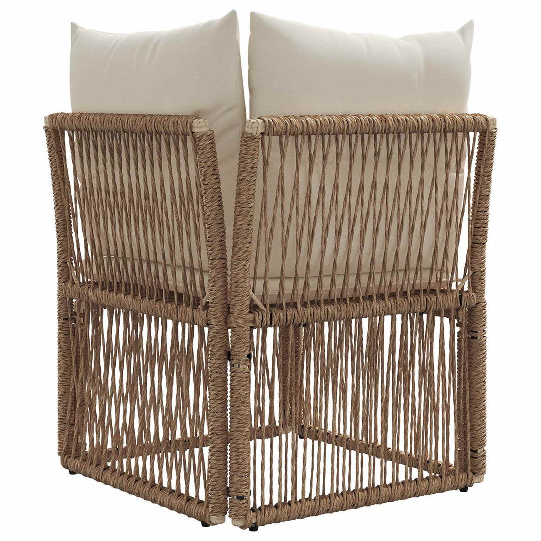 Hjørnesofa enhed Beige polyrattan