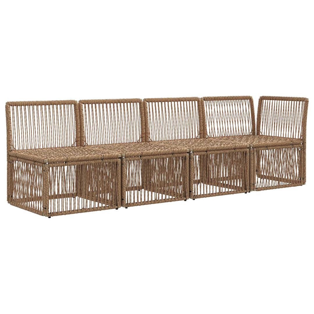 4-personers sofa med venstre arm 4 pcs 4-Antal sæder Beige