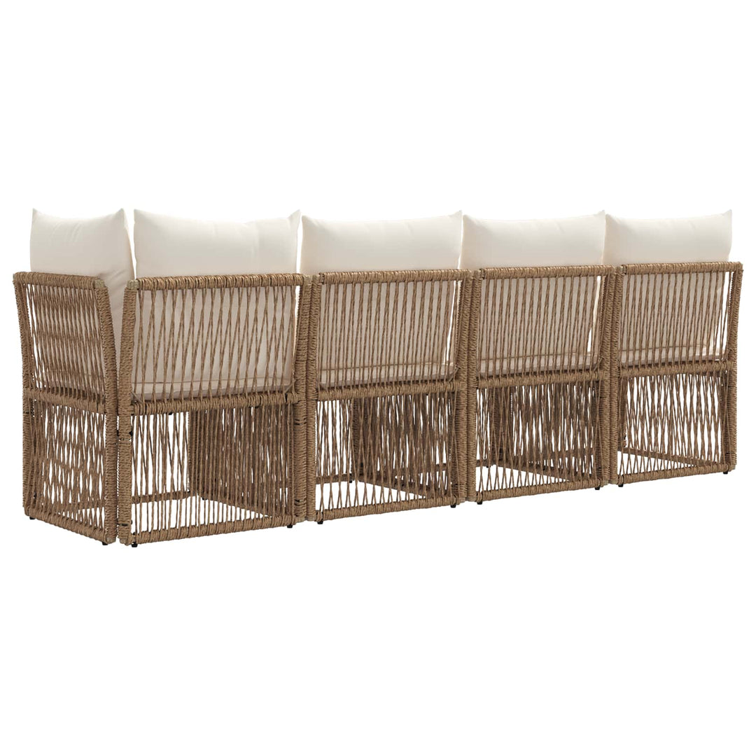 4-personers sofa med venstre arm 4 pcs 4-Antal sæder Beige
