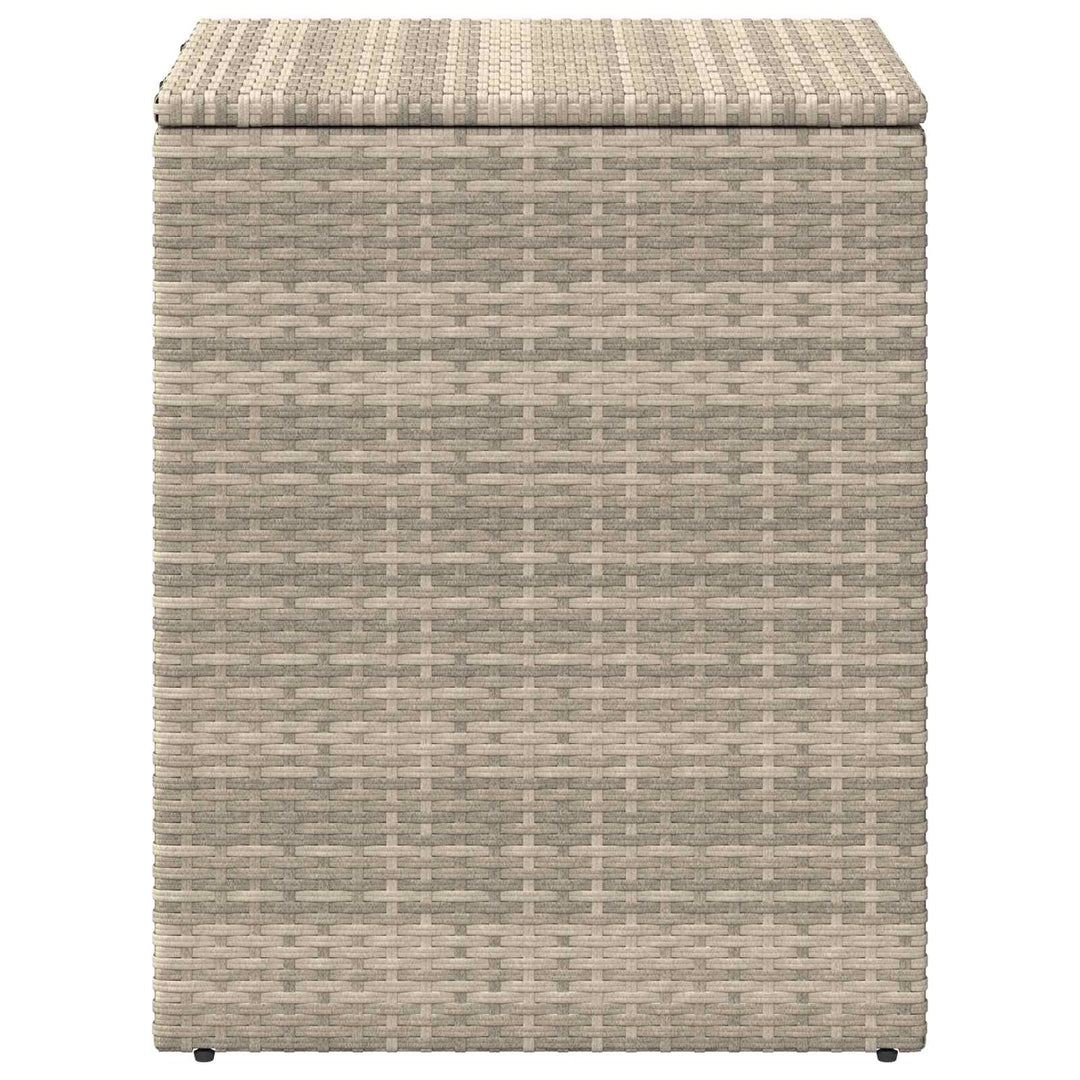 Pude kasse Lysegrå 55 x 55 x 69 cm polyrattan