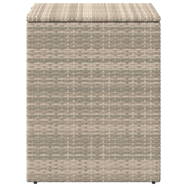 Pude kasse Lysegrå 55 x 55 x 69 cm polyrattan