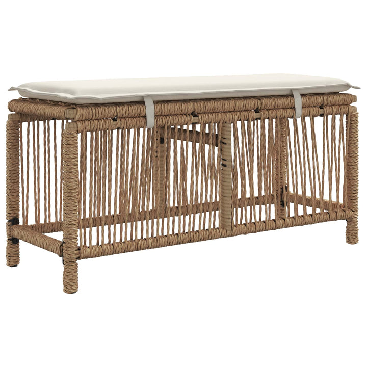 Have Spisebordssæt 3 stk. Beige og creme polyrattan