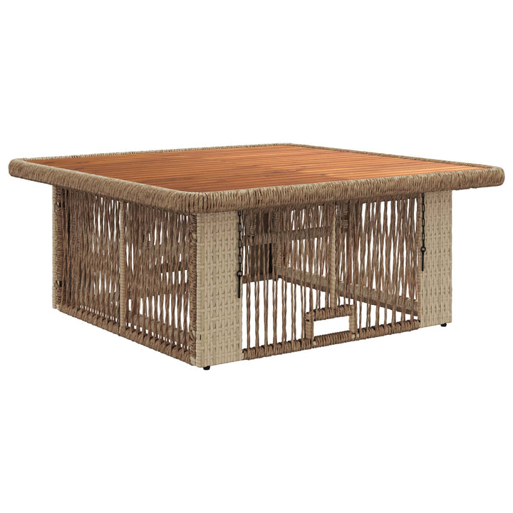 Have Spisebordssæt 3 stk. Beige og creme polyrattan