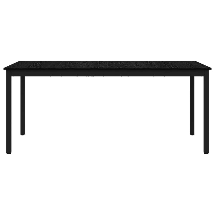 Spiseborde 180 x 90 x 75 cm Konstrueret træ Rektangulær