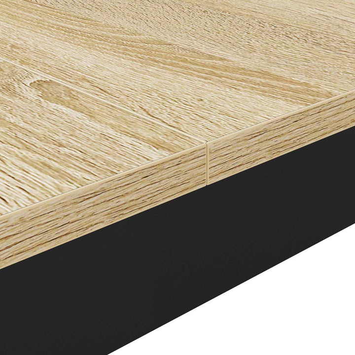 Spiseborde 180 x 90 x 75 cm Konstrueret træ Rektangulær