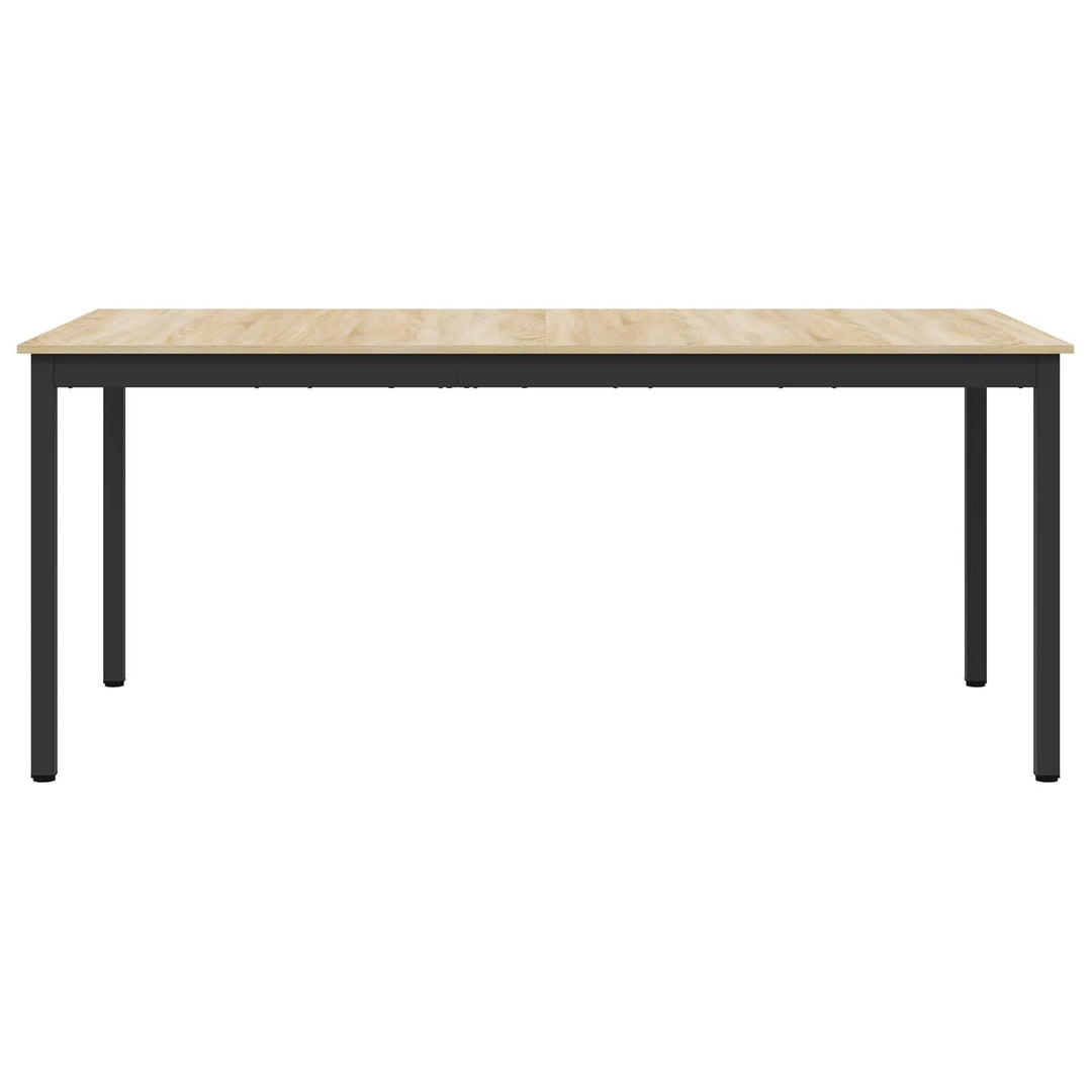 Spiseborde 180 x 90 x 75 cm Konstrueret træ Rektangulær