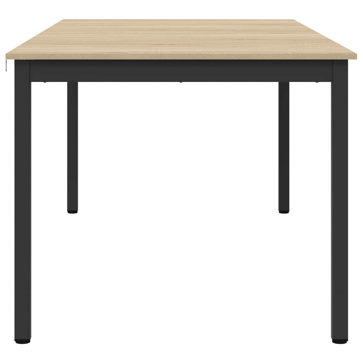 Spiseborde 180 x 90 x 75 cm Konstrueret træ Rektangulær