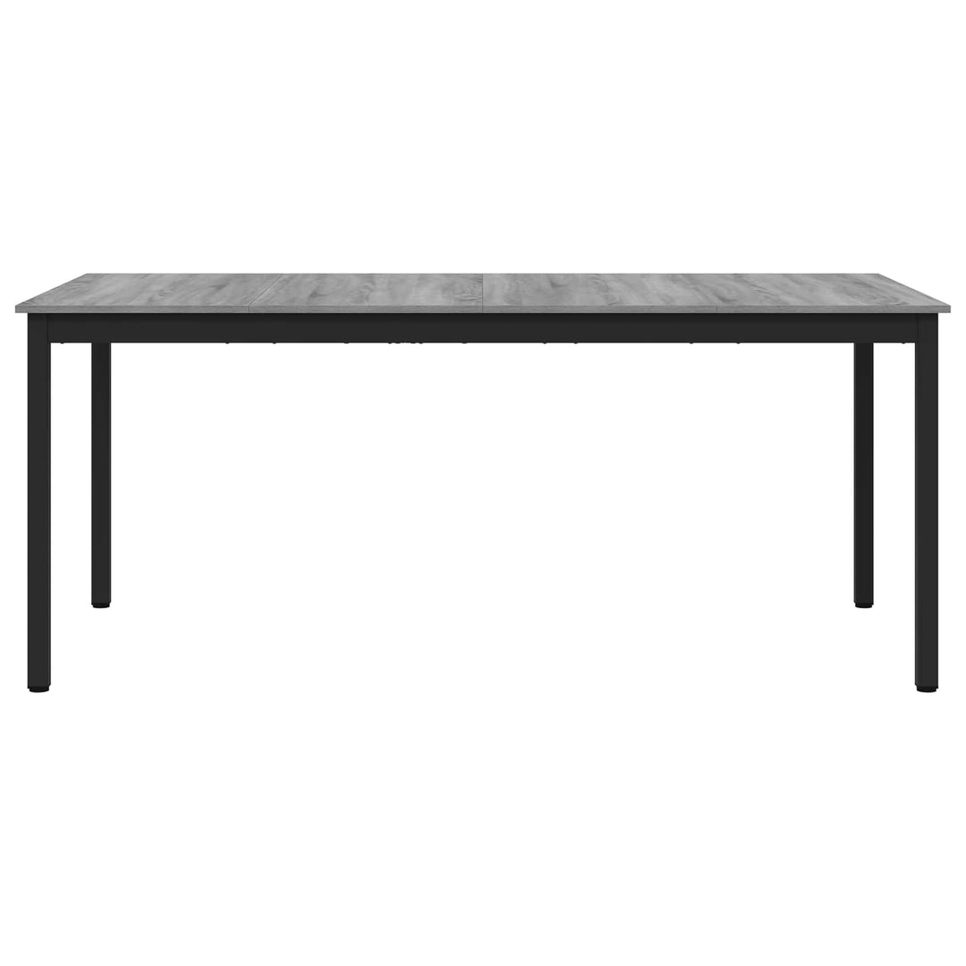 Spiseborde 180 x 90 x 75 cm Konstrueret træ Rektangulær