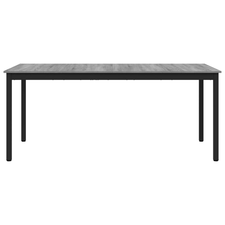 Spiseborde 180 x 90 x 75 cm Konstrueret træ Rektangulær