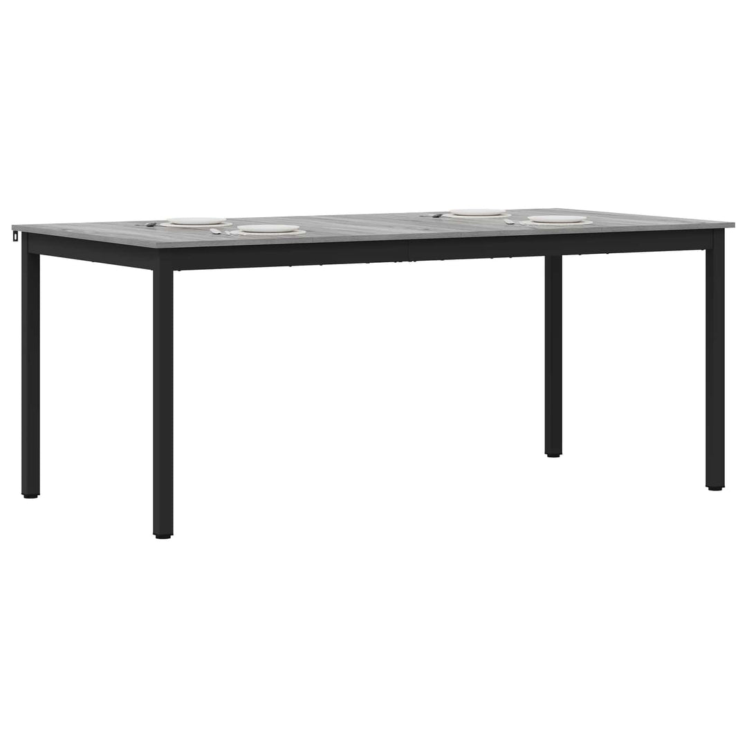 Spiseborde 180 x 90 x 75 cm Konstrueret træ Rektangulær