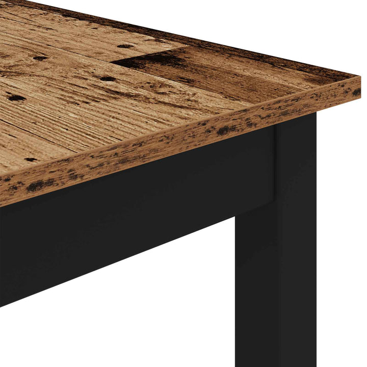 Spiseborde 180 x 90 x 75 cm Konstrueret træ Rektangulær