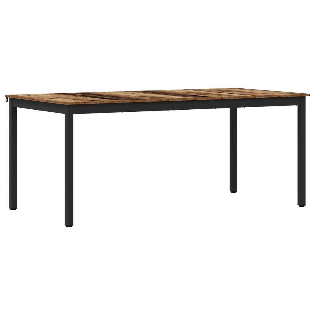 Spiseborde 180 x 90 x 75 cm Konstrueret træ Rektangulær
