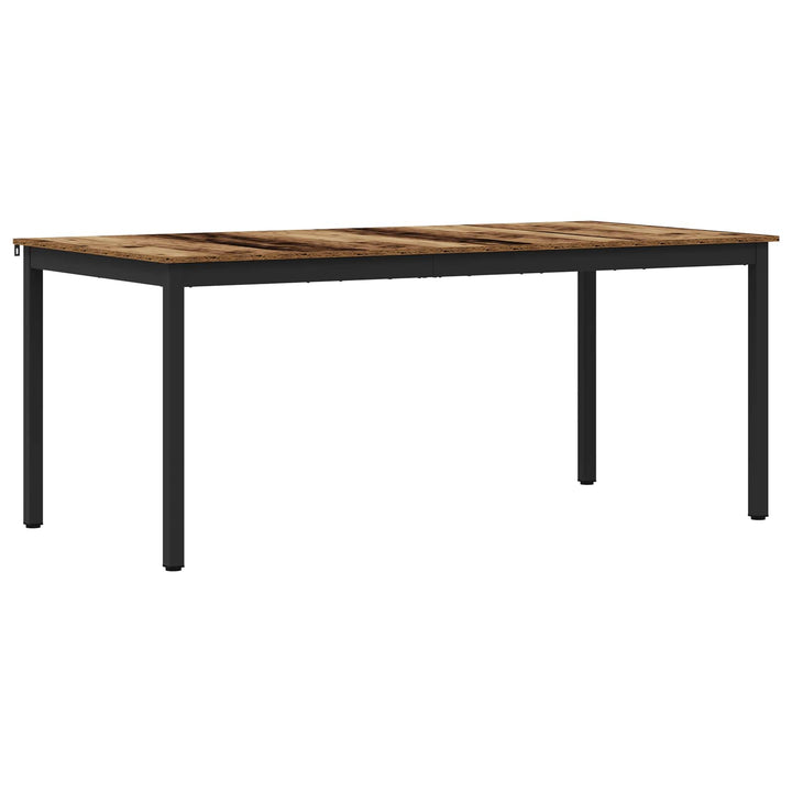 Spiseborde 180 x 90 x 75 cm Konstrueret træ Rektangulær