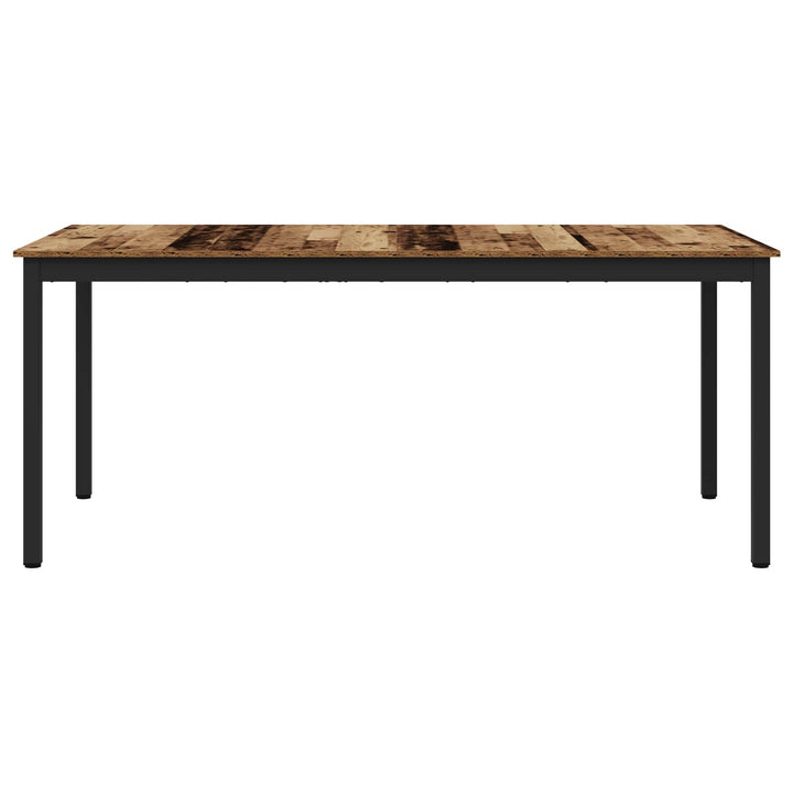 Spiseborde 180 x 90 x 75 cm Konstrueret træ Rektangulær