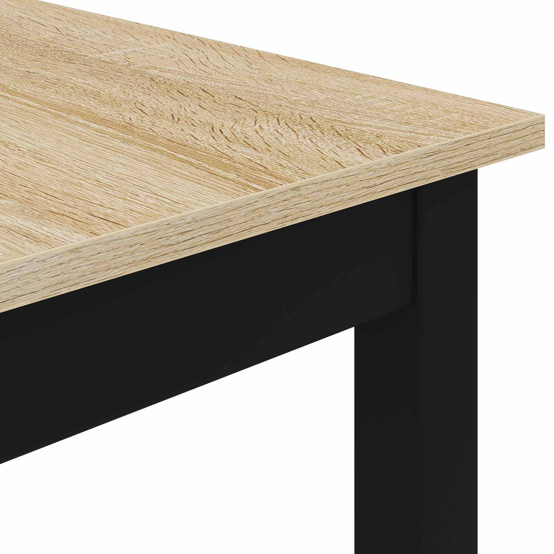 Spiseborde 200 x 100 x 75 cm Konstrueret træ Rektangulær