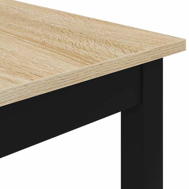Spiseborde 200 x 100 x 75 cm Konstrueret træ Rektangulær