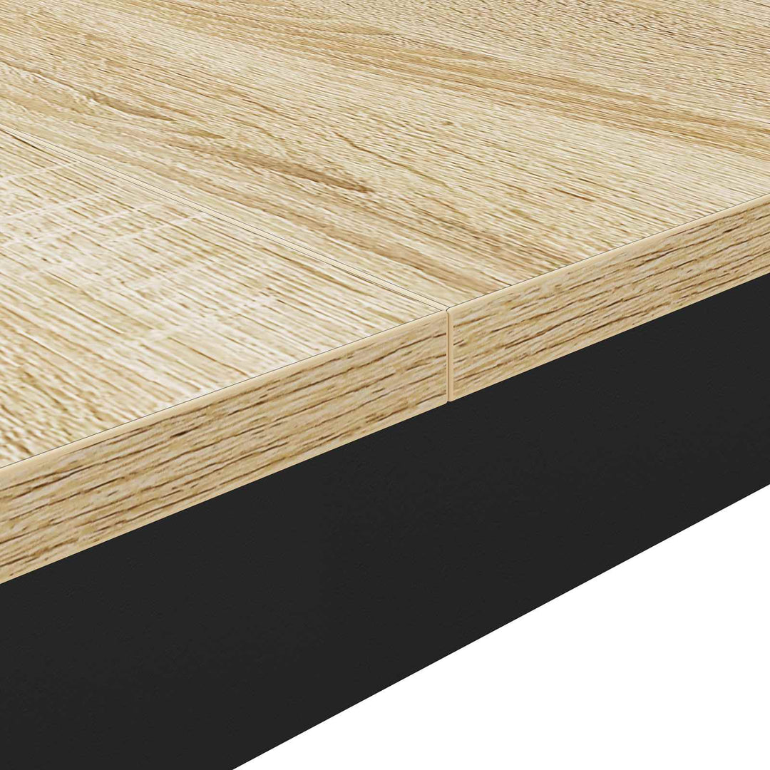 Spiseborde 200 x 100 x 75 cm Konstrueret træ Rektangulær