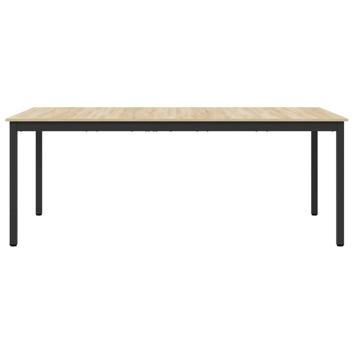 Spiseborde 200 x 100 x 75 cm Konstrueret træ Rektangulær