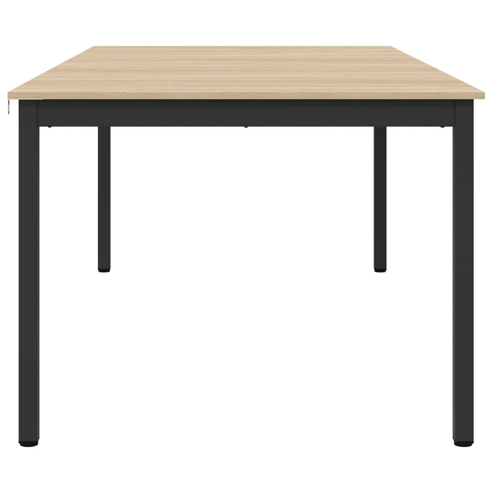Spiseborde 200 x 100 x 75 cm Konstrueret træ Rektangulær
