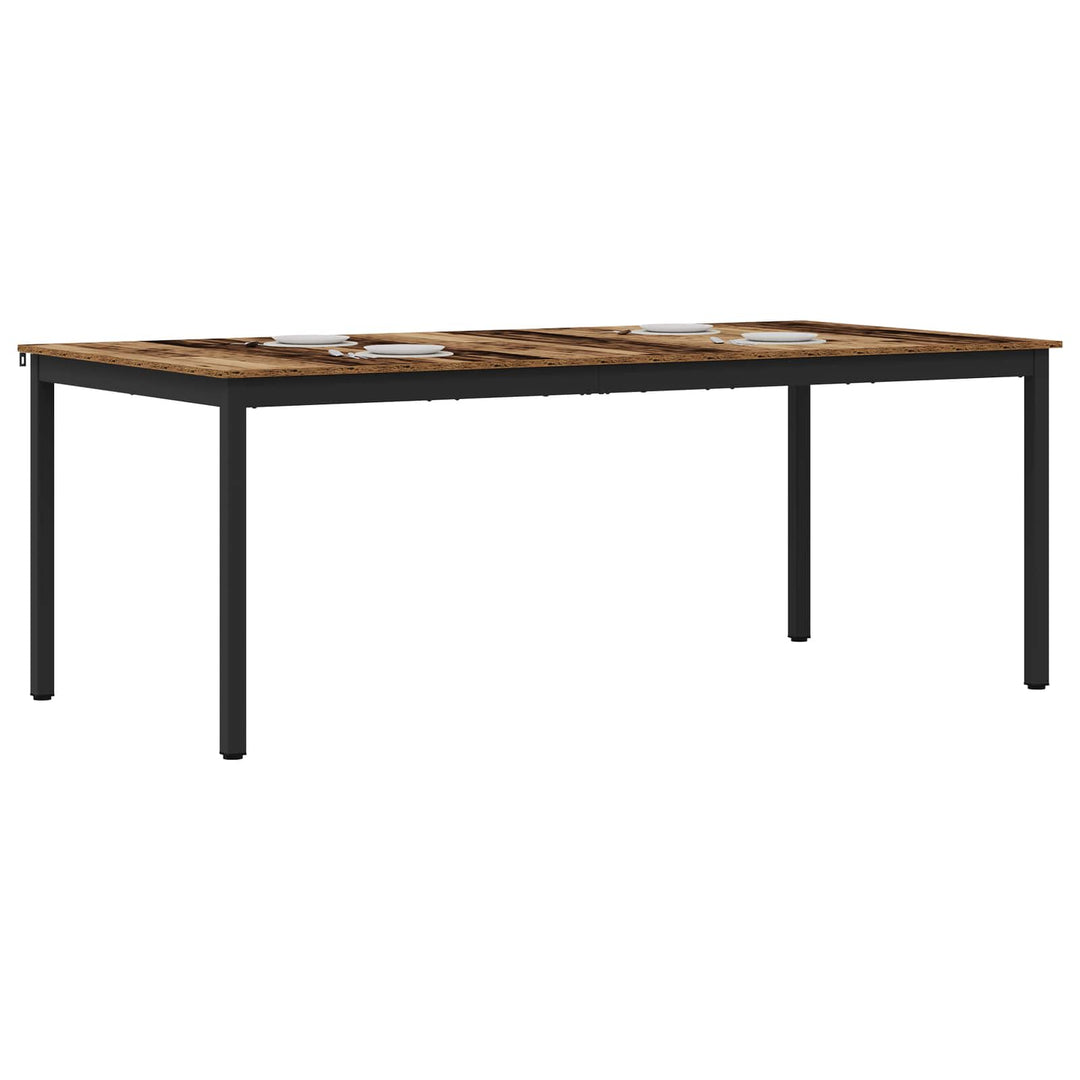 Spiseborde 2 pcs 200 x 100 x 75 cm Konstrueret træ