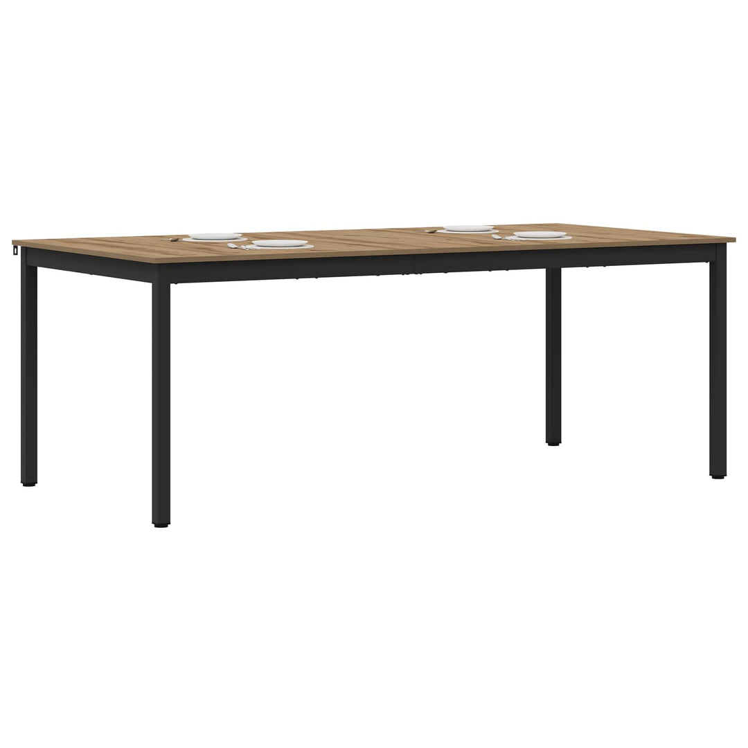 Spiseborde 2 pcs 200 x 100 x 75 cm Konstrueret træ