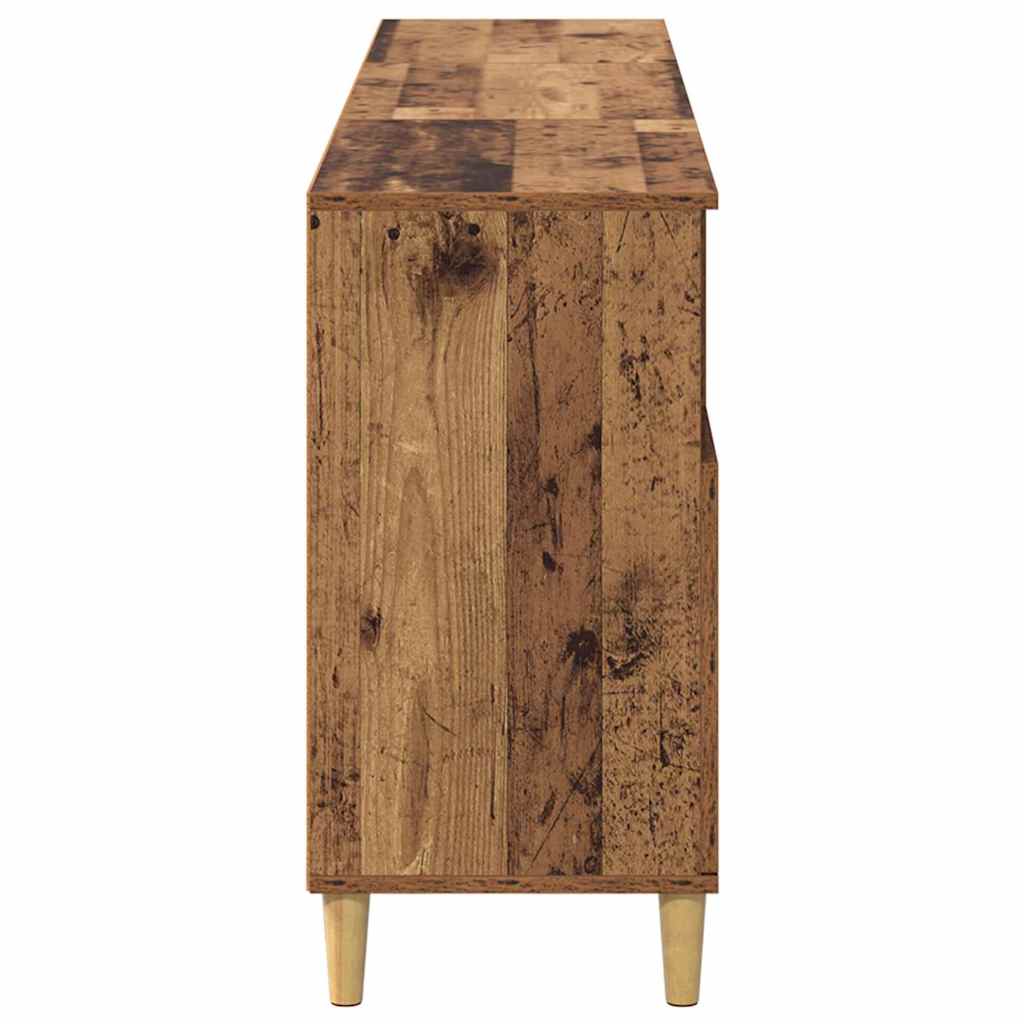 Sideboards 3 pcs Gammelt træ 60 x 35 x 70 cm Konstrueret træ