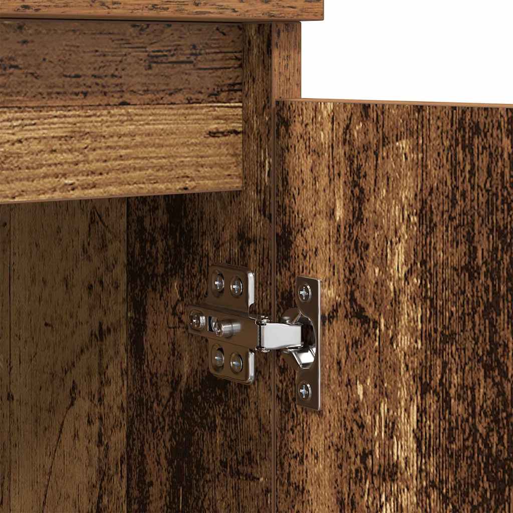 Sideboards 2 stk. Gammelt træ 60 x 35 x 70 cm Konstrueret træ