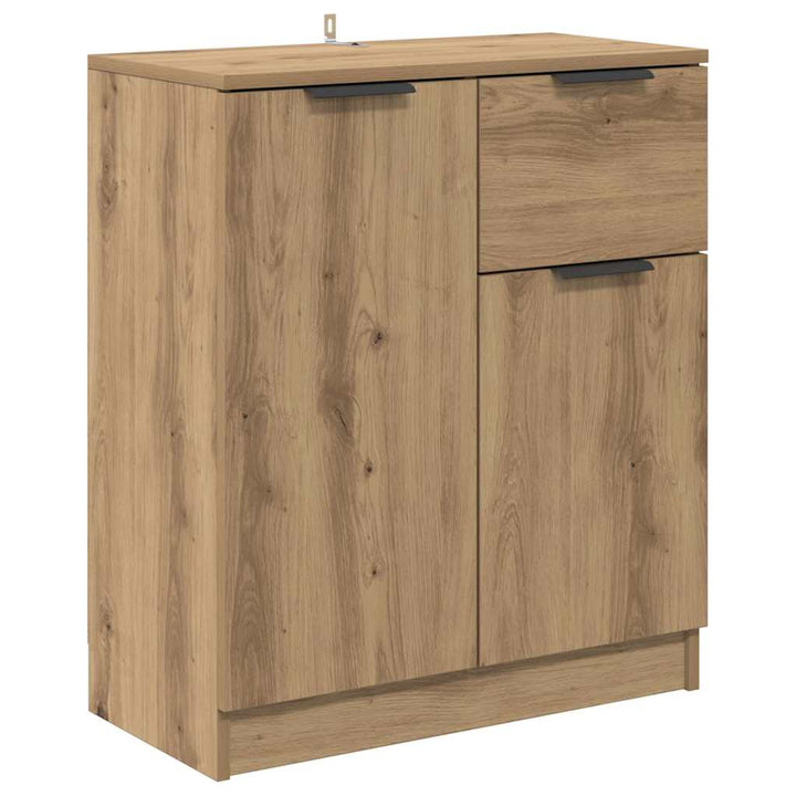 Sideboards 2 stk. Artisan Egetræ 60 x 30 x 70 cm