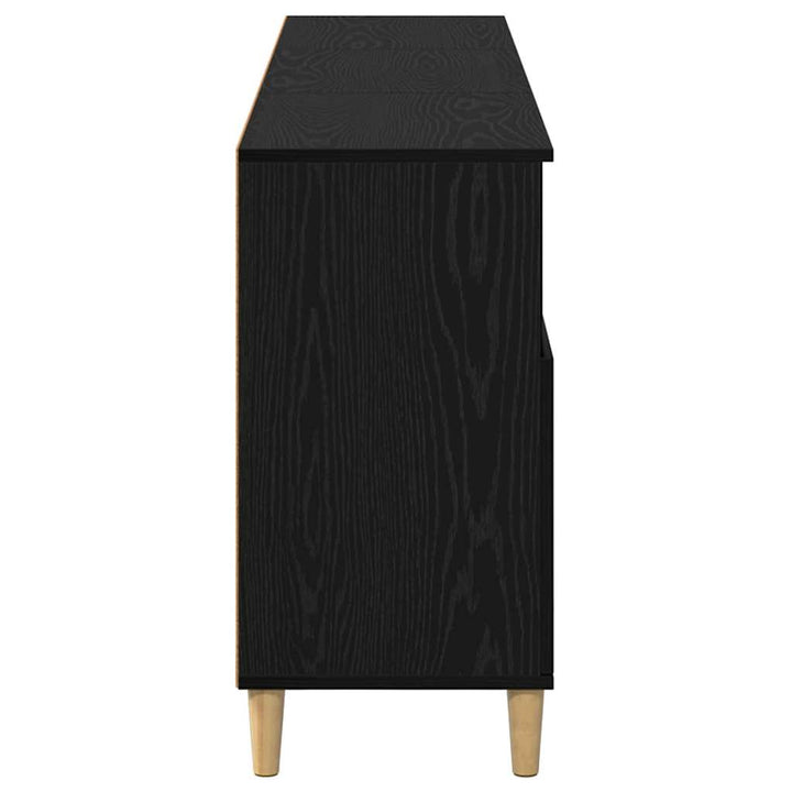 Sideboards 3 stk. Sort eg 60 x 35 x 70 cm Konstrueret træ