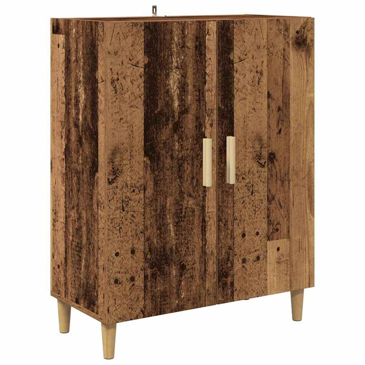 Highboard Gammelt træ 69,5 x 32,5 x 180 cm Konstrueret træ