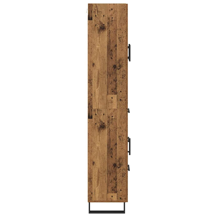 Highboard Gammelt træ 69,5 x 34 x 180 cm Konstrueret træ