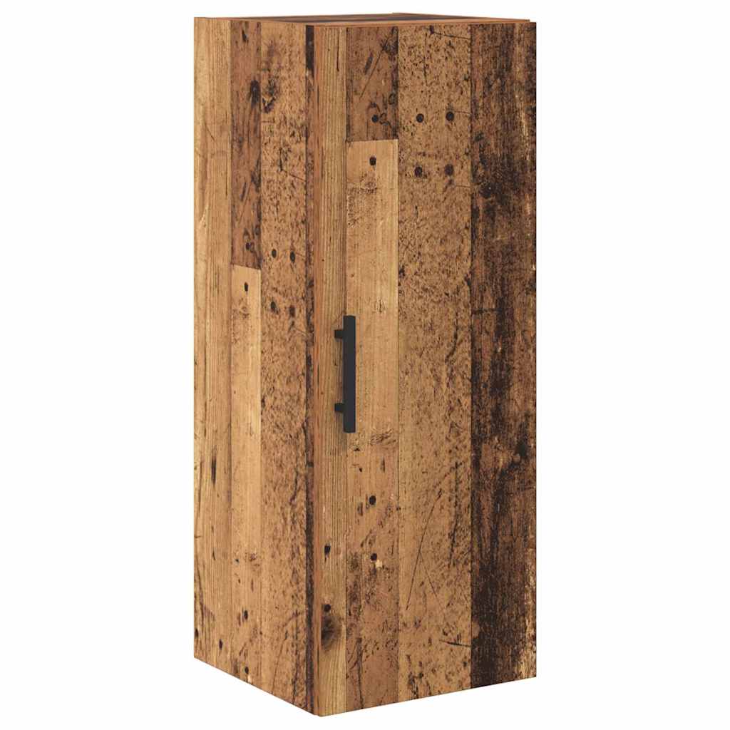 Highboard Gammelt træ 34,5 x 34 x 180 cm Konstrueret træ