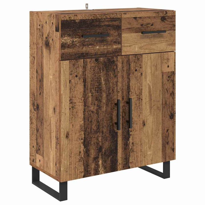 Highboard Gammelt træ 69,5 x 34 x 180 cm Konstrueret træ