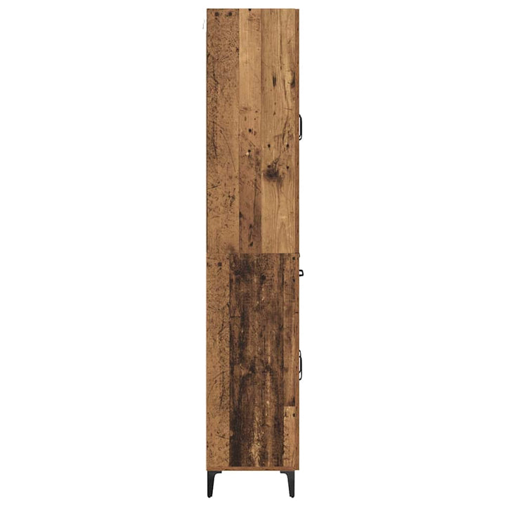 Highboard Gammelt træ 69,5 x 34 x 180 cm Konstrueret træ