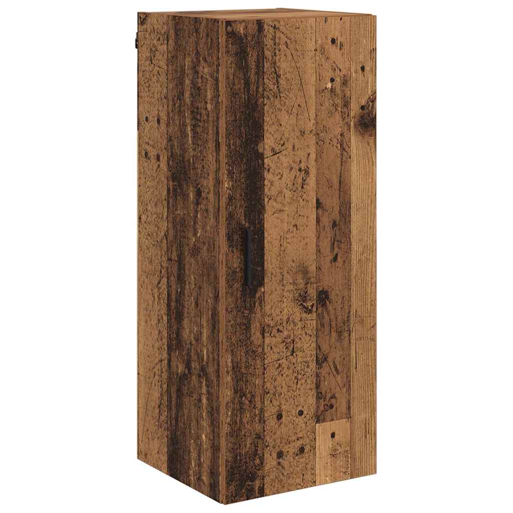 Highboard Gammelt træ 34,5 x 34 x 180 cm Konstrueret træ