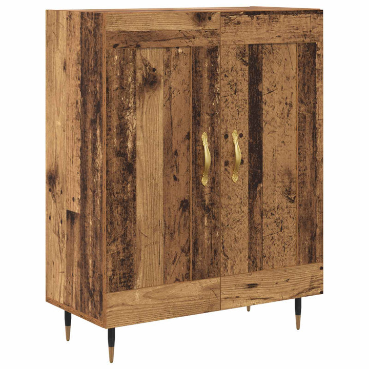Highboard Gammelt træ 69,5 x 34 x 180 cm Konstrueret træ
